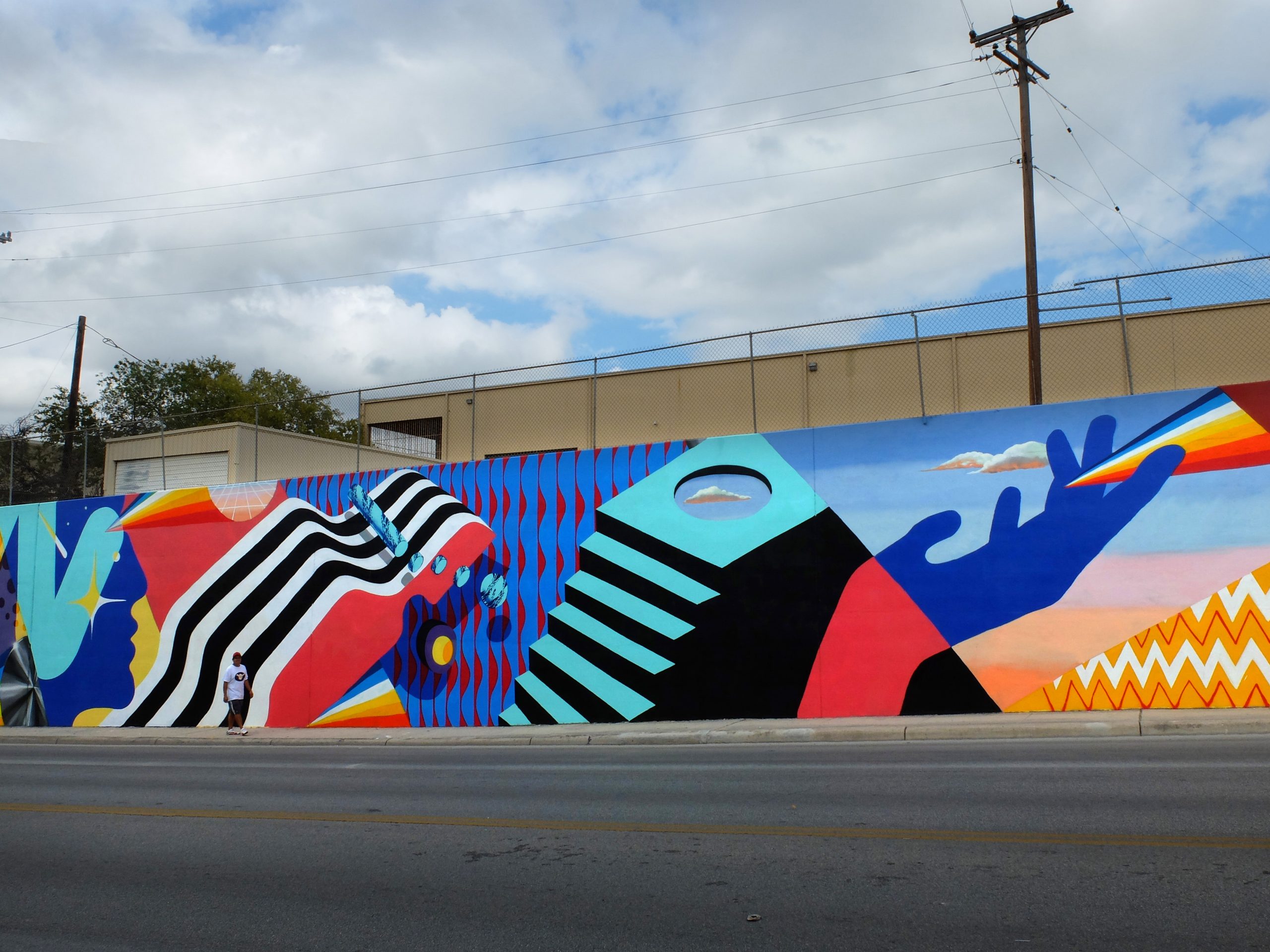 San Antonio, Texas, 2016. Luminaria Contemporary Arts Festival - Murone